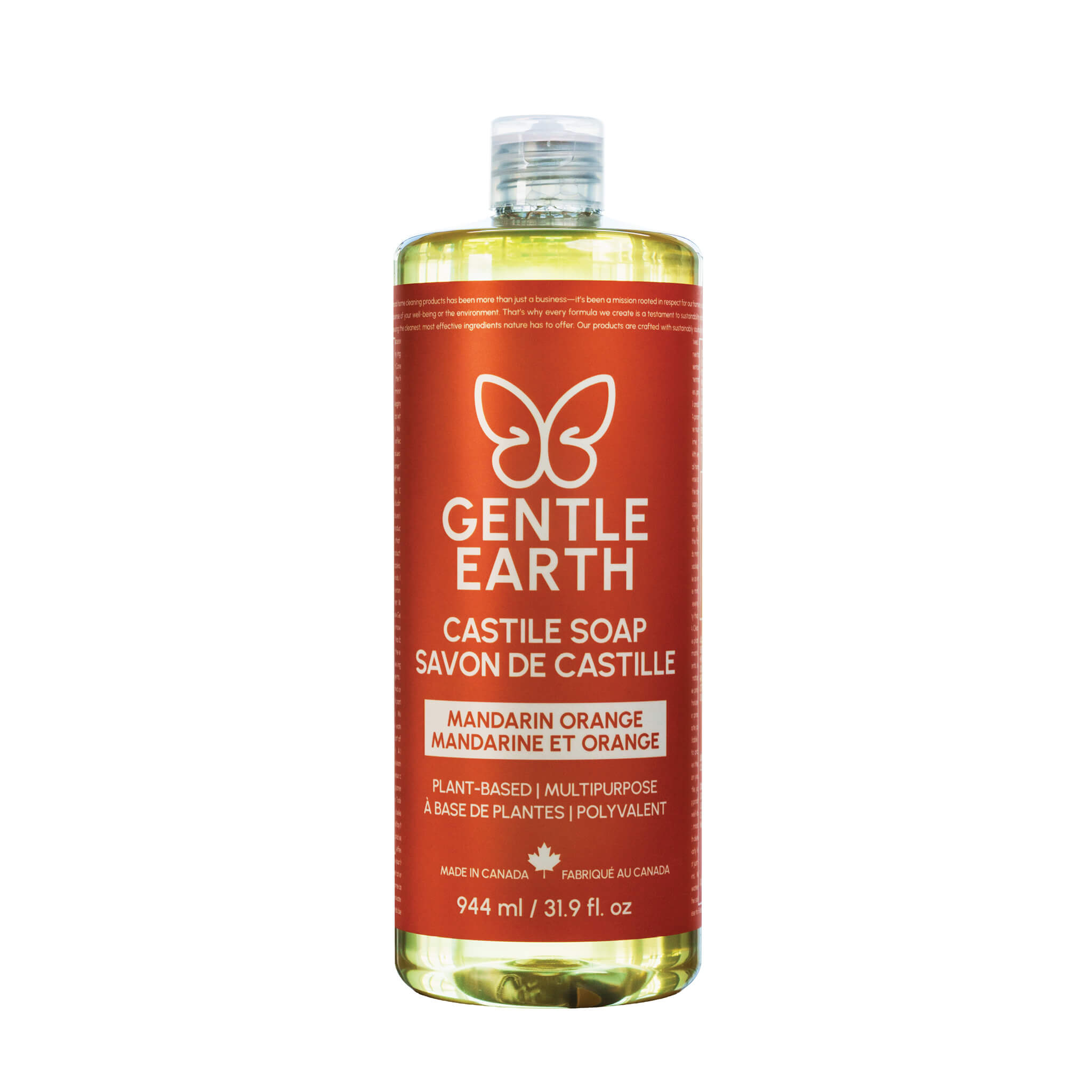 Liquid Castile Soap: Mandarin Orange